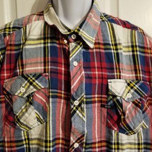 AKOO & CO Plaid Shirt Men’s plus size 4XL